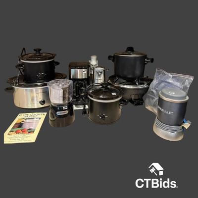 DS501 - Small Kitchen Appliances - Nutribullet, Cuisinart, Hamilton Beach