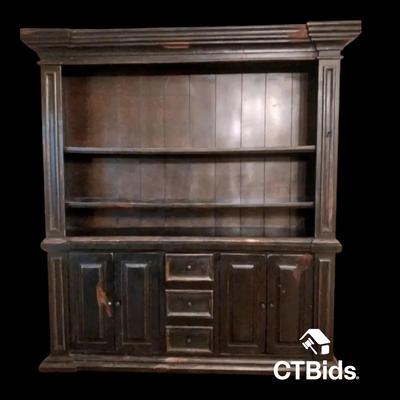 DS217 - 7'8"  Distressed Hutch