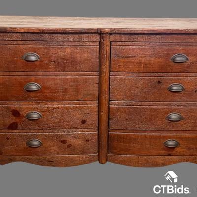 DS104 - Rustic Farmhouse Style Chestnut Sideboard 