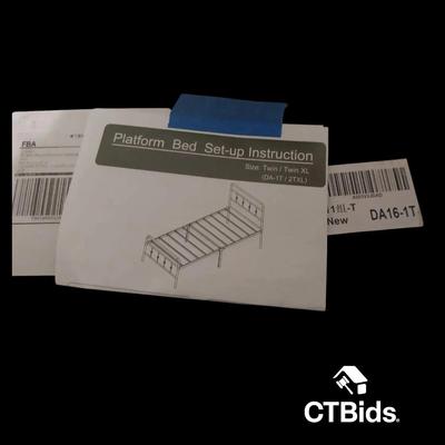 DS205 - Two Twin XL  Platform Bed Frames