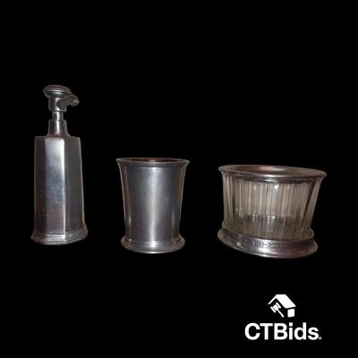 DS223 Match Pewter Bathroom set