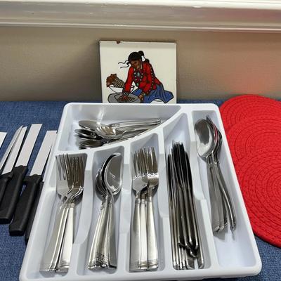 Stainless Steel Cutlery - 10 Place Setting