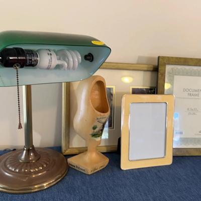 Desk Lamp - Hand blown Glass