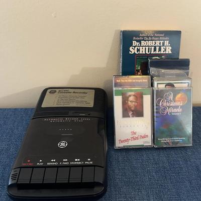 GE AC/DC Cassette Recorder