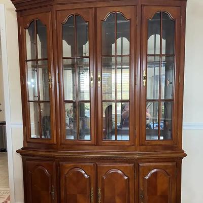 Vintage Universal Furniture China Cabinet