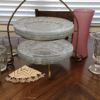 Vintage Glassware Including Anchor Hocking 