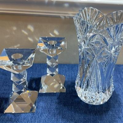 Vintage Cristal D'Arques-Durand Vincennes Vase