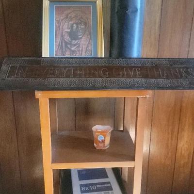 Occasional Table With Decor