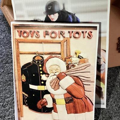 Sale Photo Thumbnail #25: Us marine corps reserve toys for tots proram signs