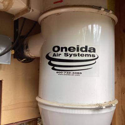 Sale Photo Thumbnail #17: Oneida air system cyclone dust separator closeup