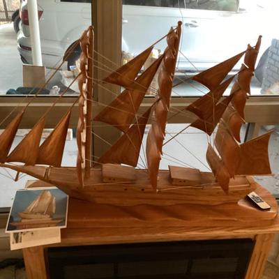 Sale Photo Thumbnail #8: Homemade wooden ship