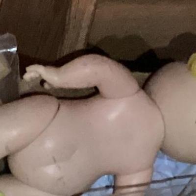 Sale Photo Thumbnail #39: Vintage style doll with yellow hair