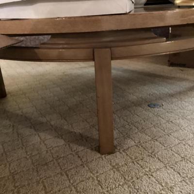 Sale Photo Thumbnail #12: Mid century coffee table round