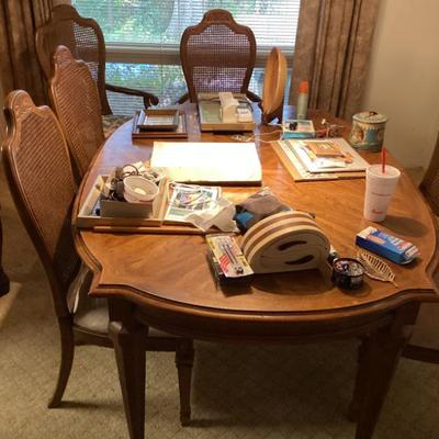 Sale Photo Thumbnail #133: Dining room table and 6 chairs