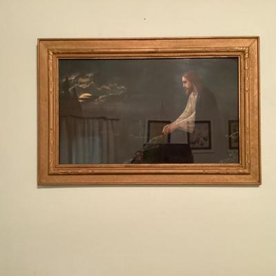 Sale Photo Thumbnail #105: Jesus on the mount of olive josef august untersberger