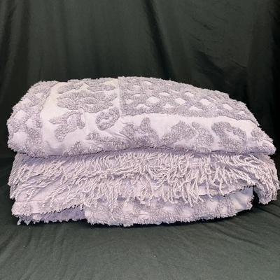 Vintage Purple Twin Blankets