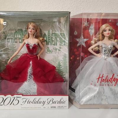 Holiday Barbies