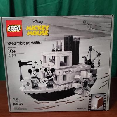Steamboat Willie Lego Set