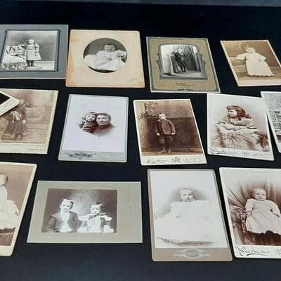 Vintage Black and White Photos - Children and Women - Dubuque Iowa 