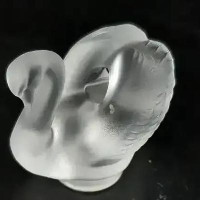 Signed Lalique Swan