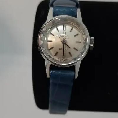 Ladies Omega Automatic Stainless Steel Working Watch Verified 