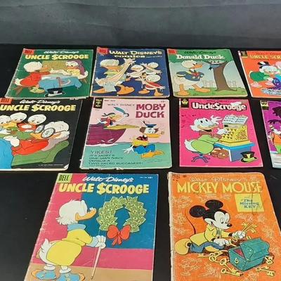 Dell Walt Disney Comic - Mickey Mouse - Uncle Scrooge - Donald Duck 