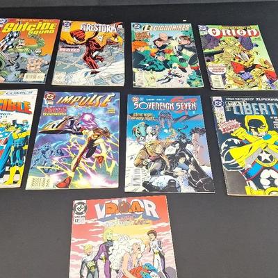 9 DC Vintage Comics - Claw 1975 1976 1978 - 1st Issue Manhunter -Dr Fate - Creeper 