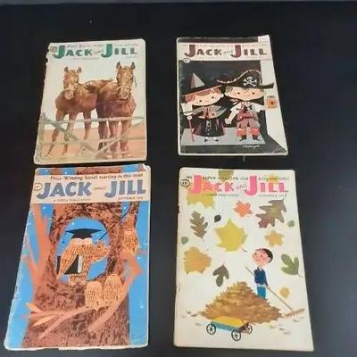 Vintage Jack and Jill A Curtis Publication 1957 -1958 issues  