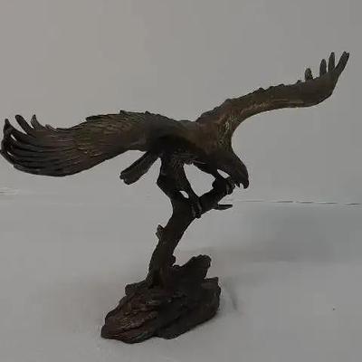 Ronald Van Ruyckevelt Brass Eagle Sovereign of the Skies Statue