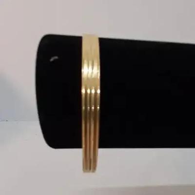 18K Gold Cuff Bracelet 10g