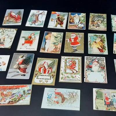 Vintage Christmas Santa Post Cards