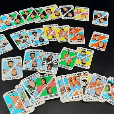 Topps 1971 Large Lot of Football Trading Cards 