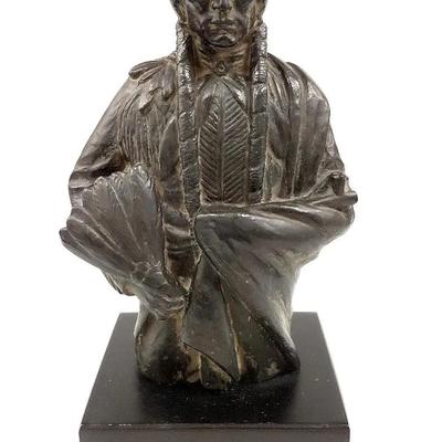 Boulton Signed Sculpture; Chief Quanah Parker