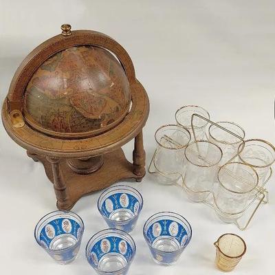 Unique Globe Ice Bucket And Barware