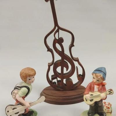 Guitar Trio Figurines