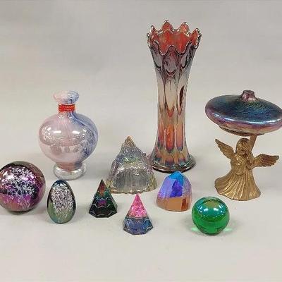Iridescent Glass Collection 