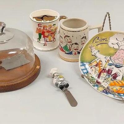 Mustachioed Serving Collection 