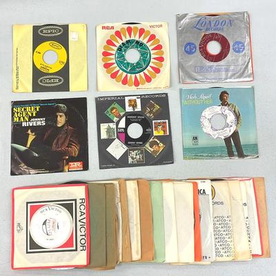 Music Of The 1960-70s; 45RPM Records