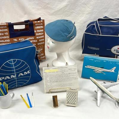 Vintage PanAm And Airline Collectibles 