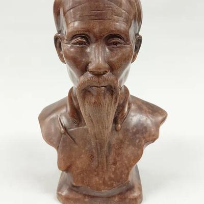 Ho Chi Minh Ceramic Bust
