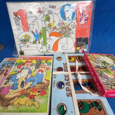 Vintage Children’s Puzzles and More