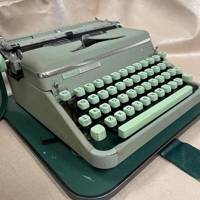 Coveted Hermes 2000 Mint Green Typewriter In Case