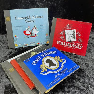 Classical European Music Records; 78RPM Format