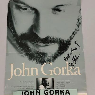 John Gorka Signed Poster