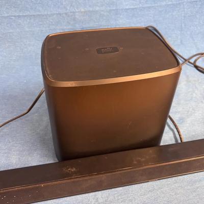 Sound On! Polk Audio Subwoofer& Sony Soundbar