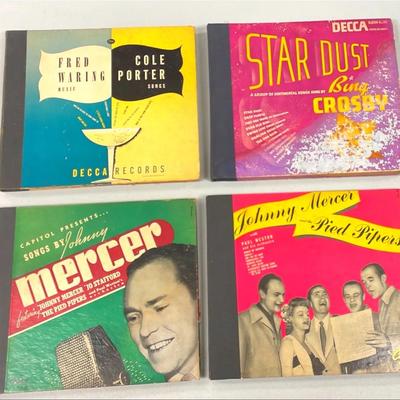 Crooner Genre 78RPM Records