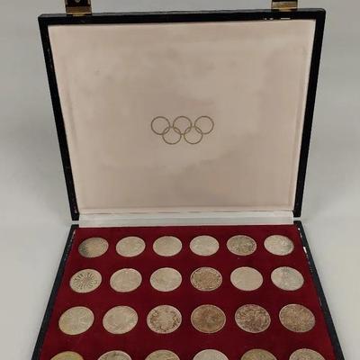 Olympic Games Silver Coins; Munich 1972