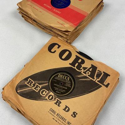 Soul, Jazz + More; Selection Of Fifty-five Records In 78RPM Format