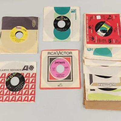 Collection Of Rock Genre 45RPM Records 