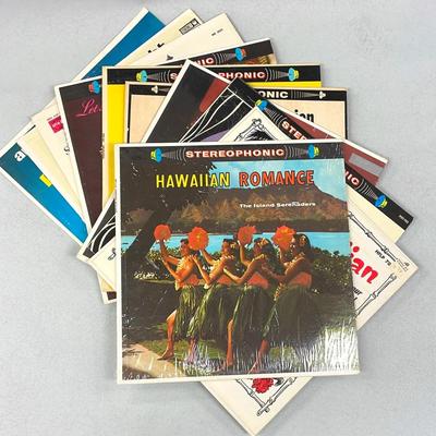 Music Genre Medley; Ten LP Records 